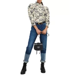 Top 10 👍 Ba&sh Fary Floral Print Puff Sleeve Blouse Off White 🎁 -ba&sh Sales Store unnamed file 594