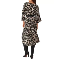 Best Pirce 👏 Ba&sh Goa Graphic Print Midi 👗 Dress Black 🔥 -ba&sh Sales Store unnamed file 604