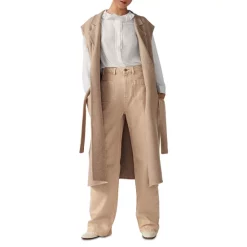 Cheapest 🤩 Ba&sh Bs&sh Gavin Belted Longline Vest Beige ⭐ -ba&sh Sales Store unnamed file 613