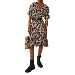 Best Sale 🌟 Ba&sh Tabby 👗 Dress Black ❤️ -ba&sh Sales Store unnamed file 615