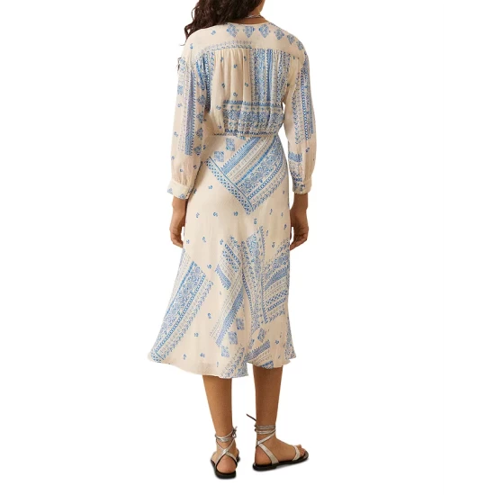 Wholesale ✨ Ba&sh Ines Midi 👗 Dress Off White ⌛ 4 Wholesale ✨ Ba&sh Ines Midi 👗 Dress Off White ⌛ - Image 2