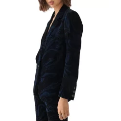 Wholesale 💯 Ba&sh Tuck Marble Print Blazer Black 🎉 -ba&sh Sales Store unnamed file 624