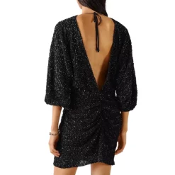 Budget ✨ Ba&sh Scarlet Sequin Mini 👗 Dress Noir 🌟 -ba&sh Sales Store unnamed file 646