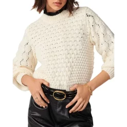 Wholesale 😍 Ba&sh Kenan Wool Sweater Off White ⌛