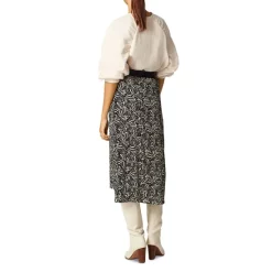 Buy 🔥 Ba&sh Lenny Abstract Print 👗 Skirt Raisin 🥰 -ba&sh Sales Store unnamed file 708