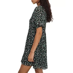 Buy 🧨 Ba&sh Beth Printed Mini 👗 Dress Black 🎁 -ba&sh Sales Store unnamed file 722