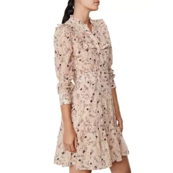 Brand new โญ Ba&sh Belle Ruffled Mini ๐ Shirt ๐ Dress Nude ๐งจ 8 Brand new โญ Ba&sh Belle Ruffled Mini ๐ Shirt ๐ Dress Nude ๐งจ -ba&sh Sales Store unnamed file 726