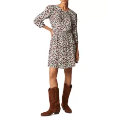 Buy 🔔 Ba&sh Elys Printed Open Back 👗 Dress Off White 🔥 -ba&sh Sales Store unnamed file 729