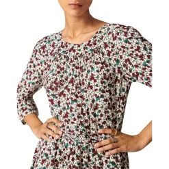 Buy 🔔 Ba&sh Elys Printed Open Back 👗 Dress Off White 🔥 -ba&sh Sales Store unnamed file 731