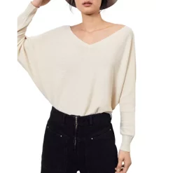 Wholesale ❤️ Ba&sh Button Back Sweater Ecru 😉