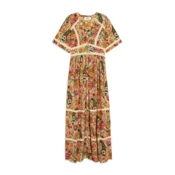 Cheapest 💯 Ba&sh Benja Paisley Print Maxi 👗 Dress Green 👏 -ba&sh Sales Store unnamed file 745