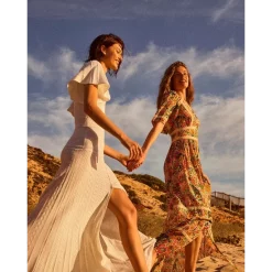 Cheapest 💯 Ba&sh Benja Paisley Print Maxi 👗 Dress Green 👏 -ba&sh Sales Store unnamed file 746