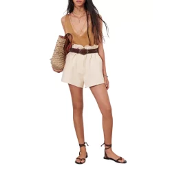 Flash Sale 🔔 Ba&sh Debardeur Dalil V-Neck Top Caramel 😀 -ba&sh Sales Store unnamed file 754