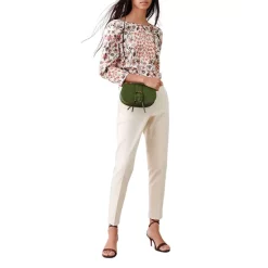 Flash Sale 🎁 Ba&sh Greg Printed Open Back Top Off White ⭐ -ba&sh Sales Store unnamed file 762