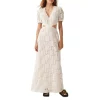 Buy 👏 Ba&sh Ava Eyelet Cutout Maxi 👗 Dress Off White 🛒 -ba&sh Sales Store unnamed file 806