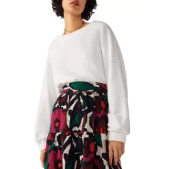 Best Sale 🛒 Ba&sh Versa Sweatshirt Off White 😍 -ba&sh Sales Store unnamed file 816