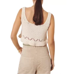 Budget 🥰 Ba&sh Sena Knit Crop Top Off White 💯 -ba&sh Sales Store unnamed file 826