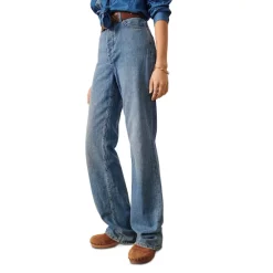 Best reviews of 🤩 Ba&sh Clifford High Rise Straight Leg 👖 Jeans In Blue 👖 Jeans 🧨