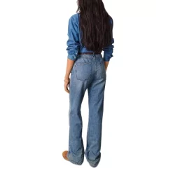 Best reviews of 🤩 Ba&sh Clifford High Rise Straight Leg 👖 Jeans In Blue 👖 Jeans 🧨 -ba&sh Sales Store unnamed file 861