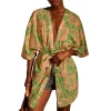 Deals 🎁 Ba&sh Olsen Kimono Robe Green 🥰 -ba&sh Sales Store unnamed file 871