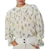 Best Pirce ❤️ Ba&sh Albin Floral Print Blouse Off White 🥰 -ba&sh Sales Store unnamed file 883