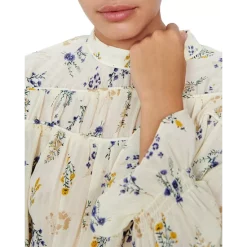 Best Pirce ❤️ Ba&sh Albin Floral Print Blouse Off White 🥰 -ba&sh Sales Store unnamed file 886