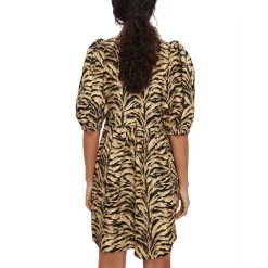Discount 🔥 Ba&sh Zola Animal Print 👗 Dress Beige 🤩 -ba&sh Sales Store unnamed file 905