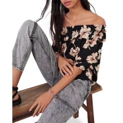 Outlet 🛒 Ba&sh Kavi Top Black 😍 -ba&sh Sales Store unnamed file 936