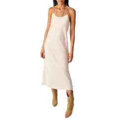 Cheapest 🛒 Ba&sh Canel Chain Strap Slip 👗 Dress Night Blue 🔔