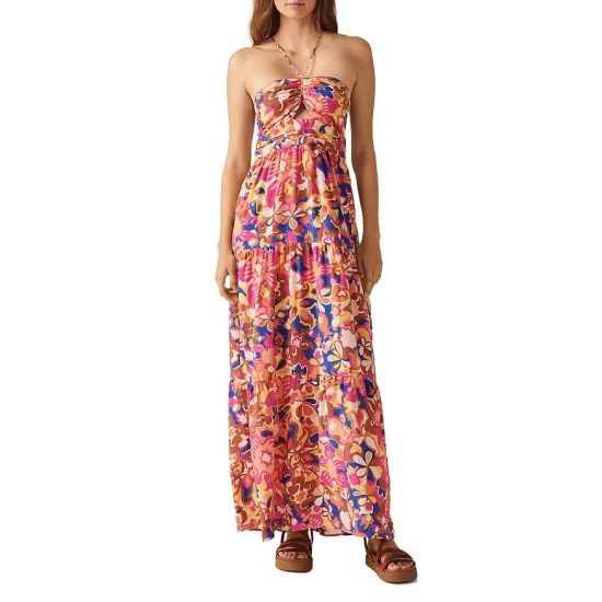 Brand new ๐ฏ Ba&sh Safia Halter Maxi ๐ Dress Pink ๐ 3 Brand new ๐ฏ Ba&sh Safia Halter Maxi ๐ Dress Pink ๐