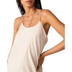 Cheapest 🛒 Ba&sh Canel Chain Strap Slip 👗 Dress Night Blue 🔔 -ba&sh Sales Store unnamed file 98